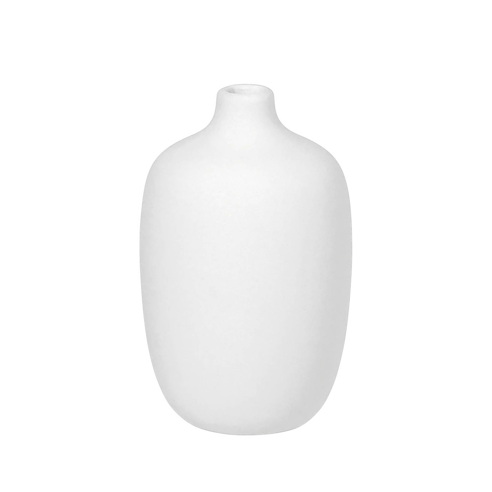 BLOMUS // CEOLA - VASE | WHITE | HÖHE 13 CM von Blomus