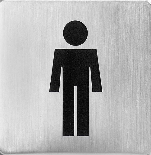 BLOMUS Türschild"WC Herren" Signo selbstklebend H 10 cm, B 10 cm, T 0,5 cm BLOMUS Türschild"WC Herren" Signo selbstklebend H 10 cm, B 10 cm, T 0,5 cm von Blomus