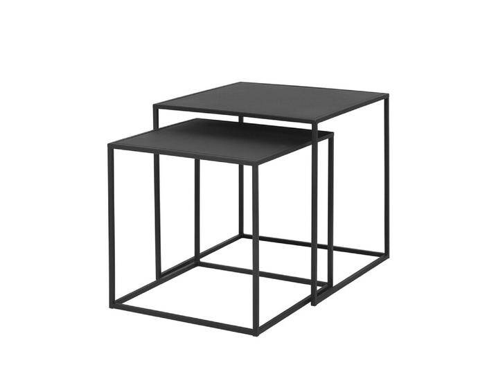 Beistelltisch-Set FERA 2-teilig schwarz von Blomus
