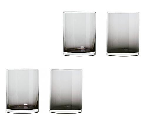 Blomus 4-er SET Trinkgläser -MERA- Wasserglas 220 ml Spülmaschinenfest (Smoke) von Blomus