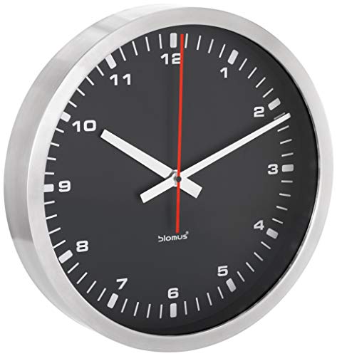 Blomus 63214 Wanduhr ERA / Ø 40 cm / schwarz von Blomus