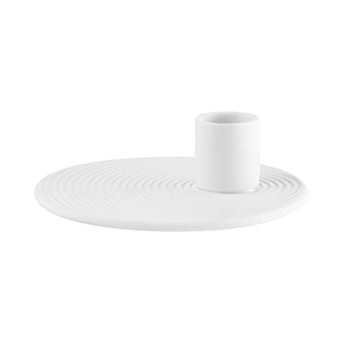 blomus Kerzenhalter -Nona- Kerzenständer Farbe White 66529 von Blomus