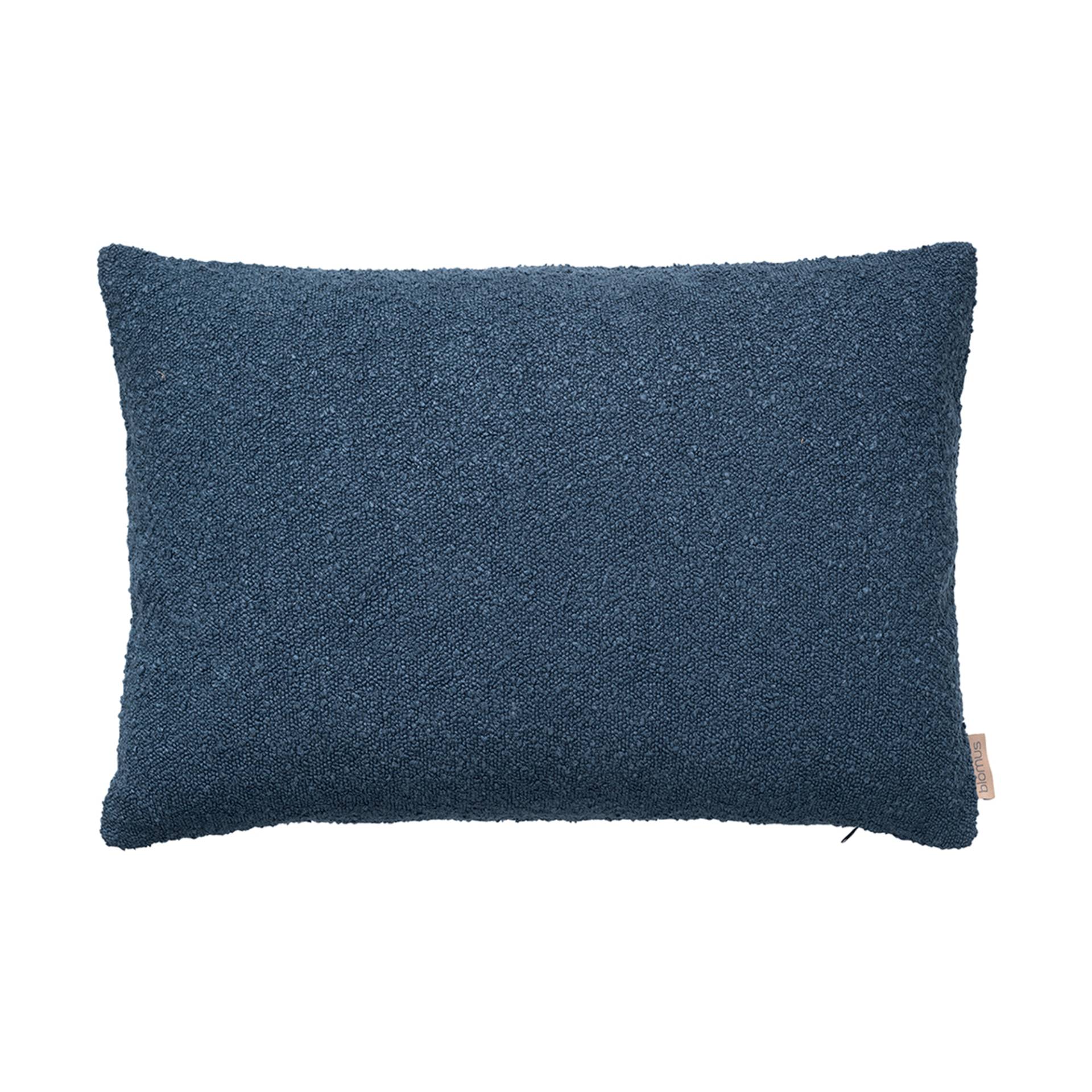 Blomus - Boucle Kissenbezug 40x60cm - mitternachtsblau/LxB 60x40cm von Blomus