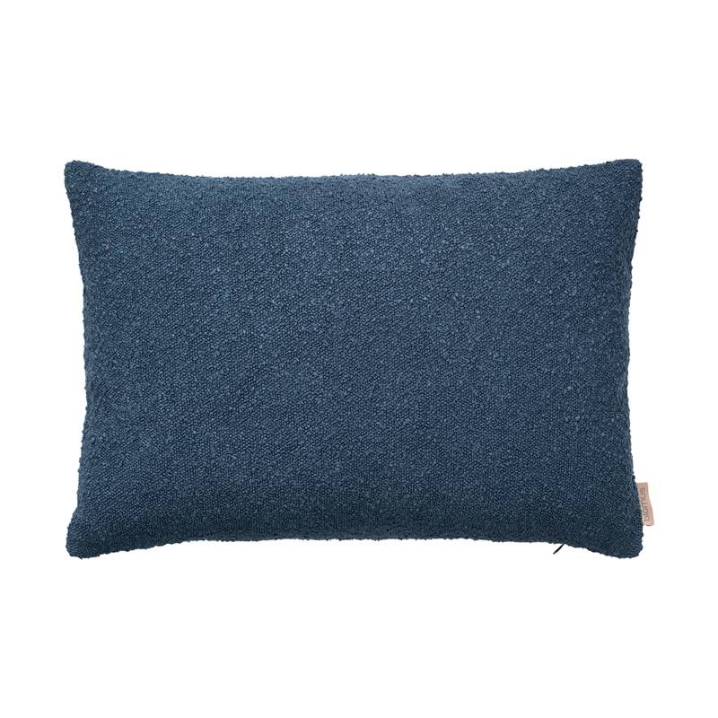 Blomus - Boucle Kissenbezug 40x60cm - mitternachtsblau/LxB 60x40cm von Blomus