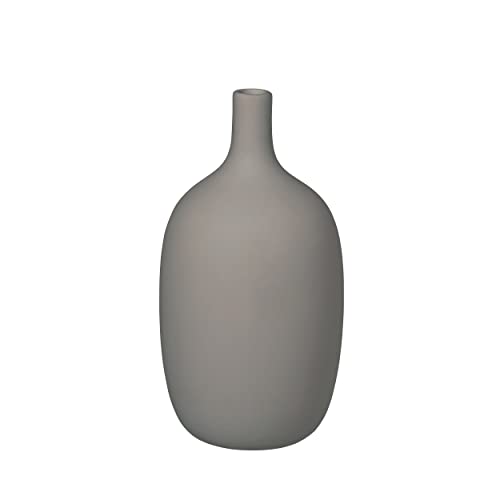 Blomus Ceola Vase, Dekovase, Blumenvase, Keramik, Satellite, H 21 cm, Ø 11 cm, 66246 von Blomus