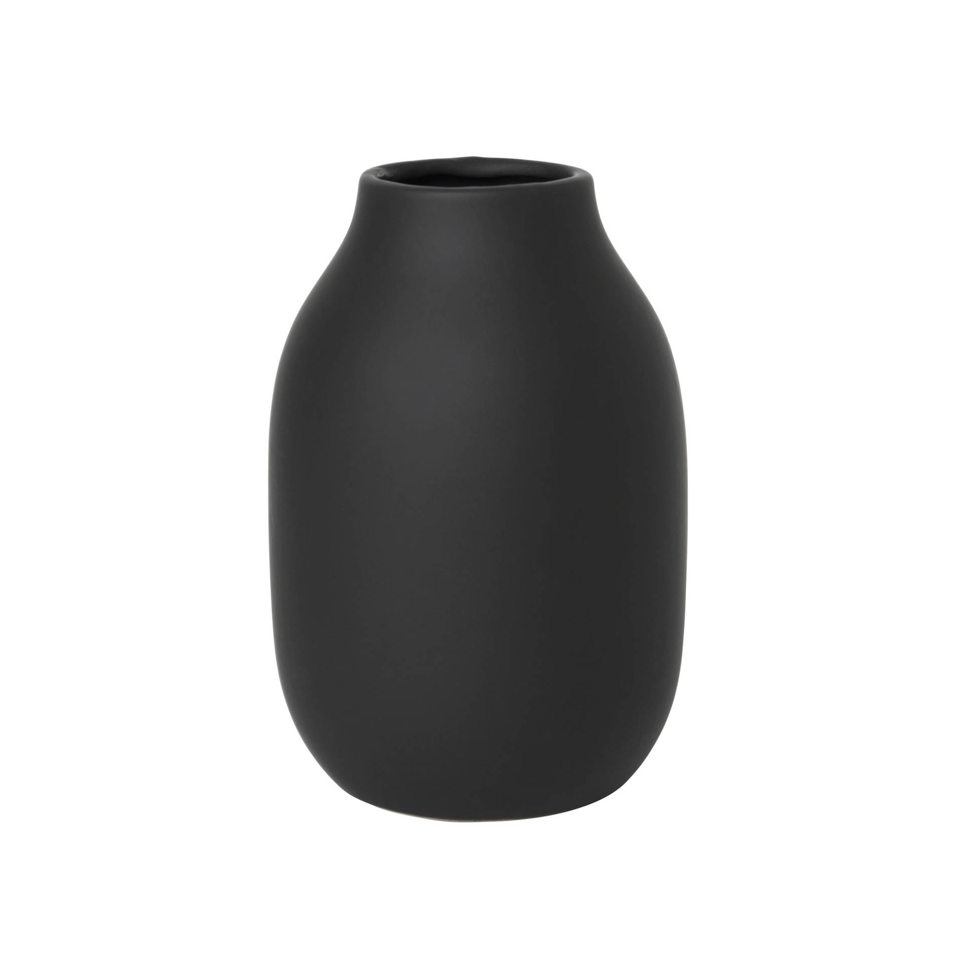 Blomus - Colora Vase S - torf/H x Ø 15x10,5cm/jedes Stück ein Unikat von Blomus