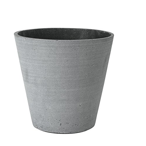 Blomus Coluna Pflanzgefäß, Dark Grey, One Size von Blomus