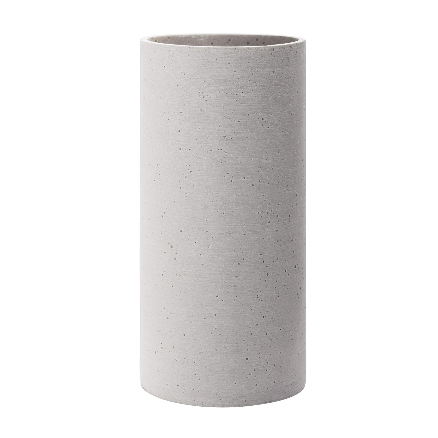 Blomus - Coluna Vase L - hellgrau Beton/H 29cm , Ø 12cm von Blomus