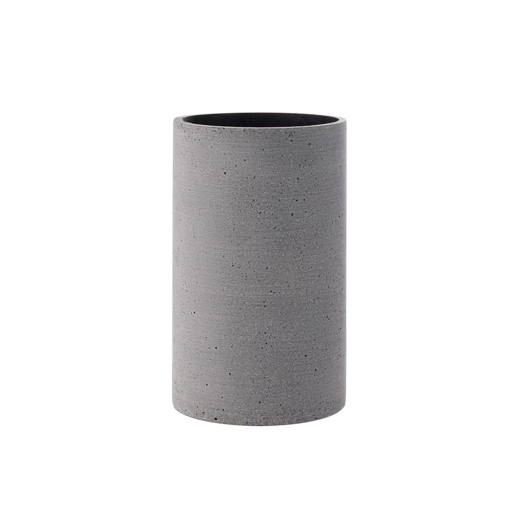 Blomus - Coluna Vase S - dunkelgrau beton/H 20cm , Ø 12cm von Blomus