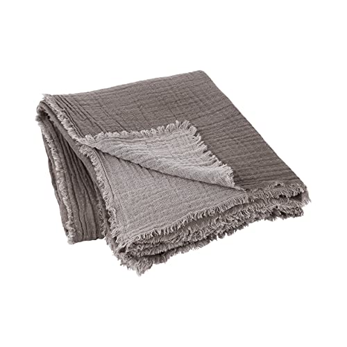 Blomus Decke Double, Wolldecke, Sofadecke, Kuscheldecke, Baumwolle, Fungi, 130 x 200 cm, 66533 von Blomus