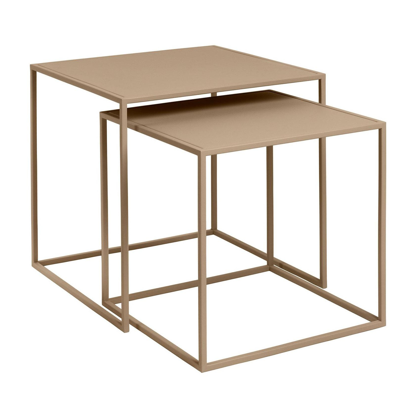 Blomus - Fera Beistelltisch 2er Set - normad/1x LxBxH 40x40x40cm/1x LxBxH 35x35x35cm von Blomus