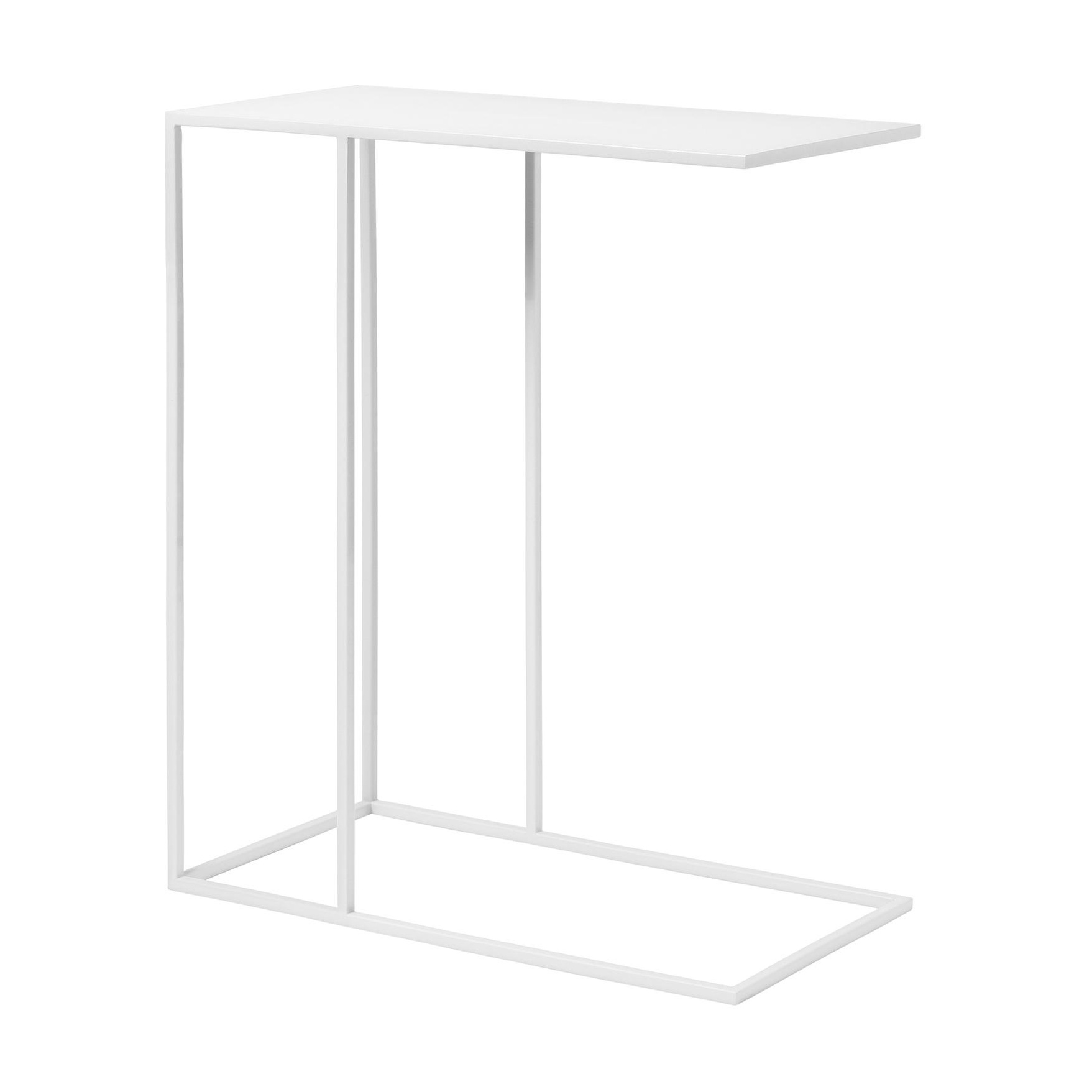 Blomus - Fera Beistelltisch - weiß/pulverbeschichtet/LxBxH 50x25x58cm von Blomus