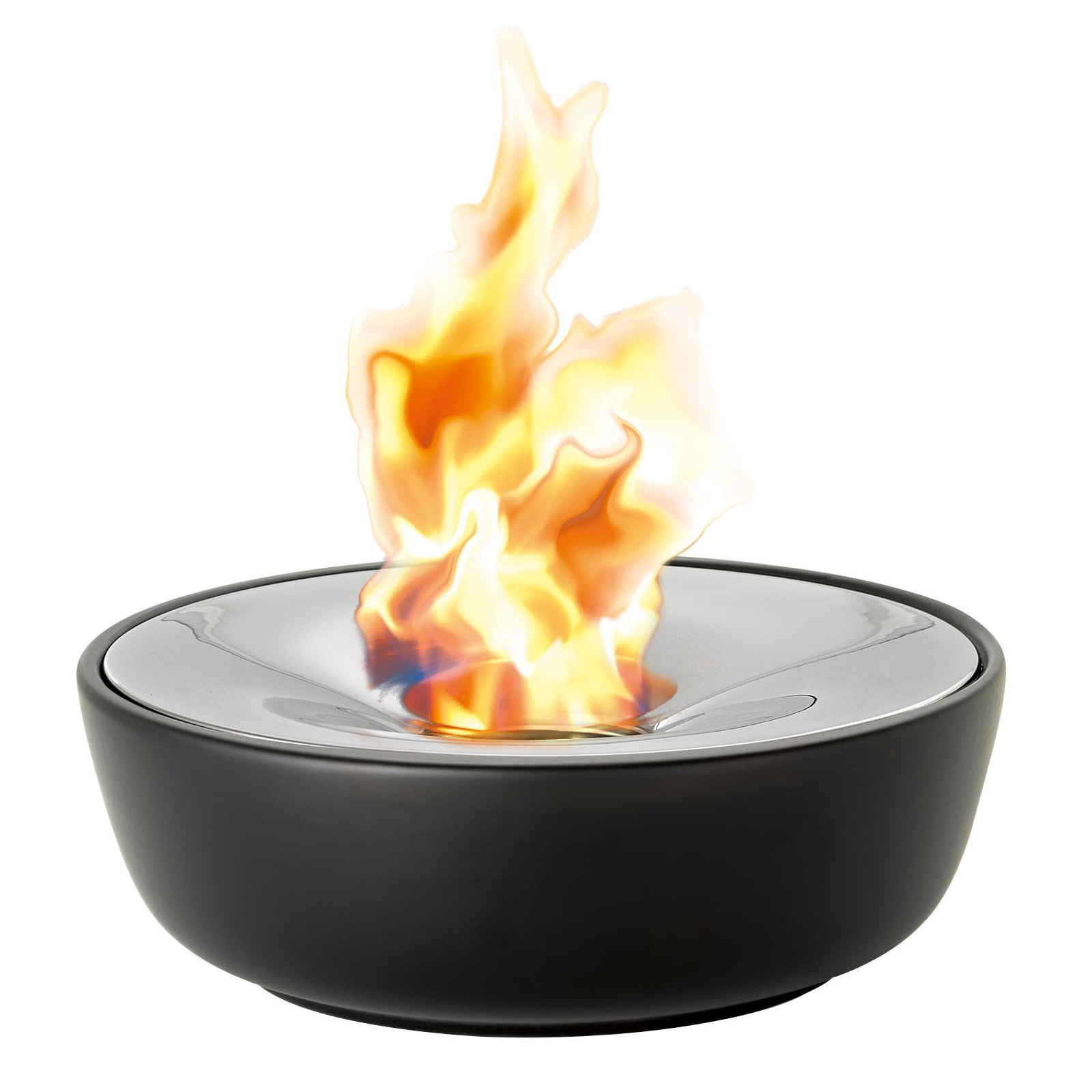 Blomus - Fuoco Feuerstelle Ø32cm - schwarz/H 9,5cm / Ø 32cm / 400ml / 2h von Blomus