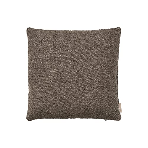 Blomus Kissenbezug Boucle, Kissenhülle für Kopf- oder Sofakissen, Espresso, 50 x 50 cm, 66589 von Blomus