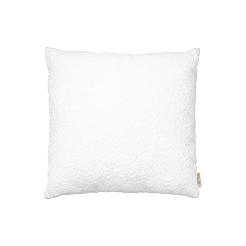 Blomus Kissenbezug Boucle, Kissenhülle für Kopf- oder Sofakissen, Lily White, 50 x 50 cm, 66585 von Blomus