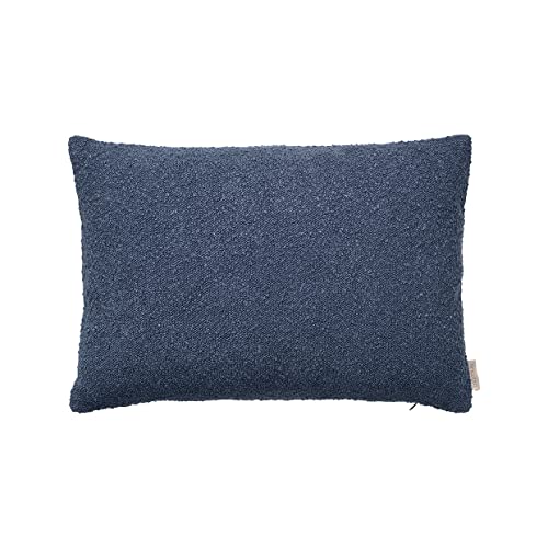 Blomus Kissenbezug Boucle, Kissenhülle für Kopf- oder Sofakissen, Midnight Blue, 40 x 60 cm, 66606 von Blomus