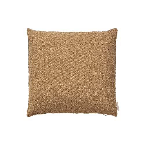 Blomus Kissenbezug Boucle, Kissenhülle für Kopf- oder Sofakissen, Tan, 50 x 50 cm, 66587 von Blomus