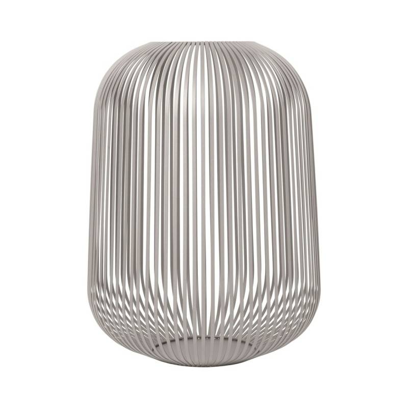 Blomus Laterne Lito Windlicht Kerzenhalter Kerzenständer Windlichthalter Beige B-Ware von Blomus