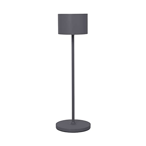 Blomus - Mobile LED-Leuchte - Lampe - 3.0 Satellite - Aluminium - Indoor/Outdoor - warm Grey/grau - 35,5x11 cm, 66126, weiß von Blomus