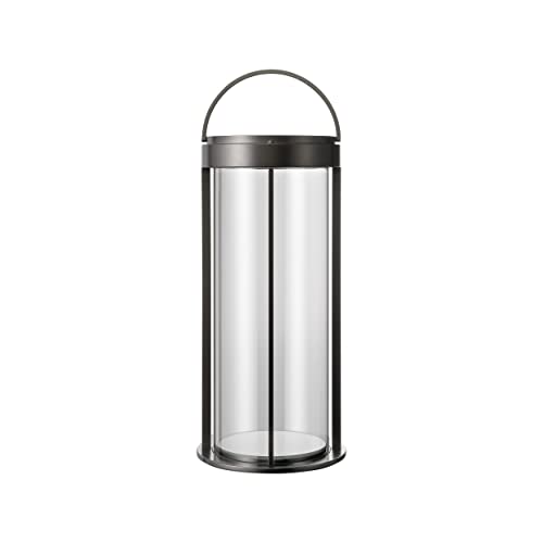 Blomus Mobile LED-Leuchte -MITURO- Outdoor Akku Lampe IP54 Kabellos Dimmbar Farbe Gunmetal S (62104) von Blomus