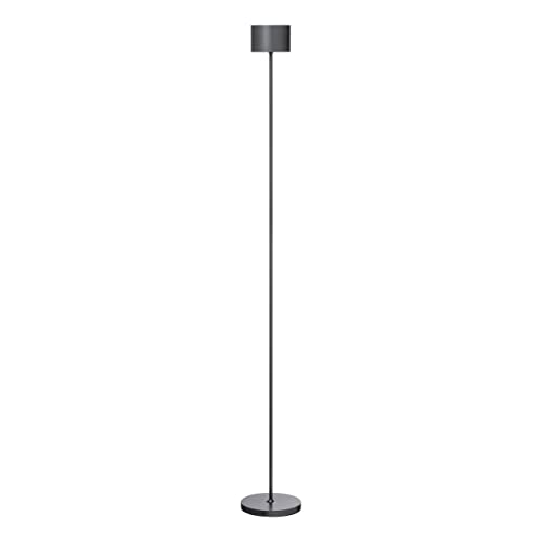 Blomus Mobile LED-Stehleuchte -FAROL FLOOR- Stehlampe Dimmbar Akku Dimmbar Wiederaufladbar Kabellos (Gunmetal) von Blomus