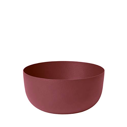 Blomus -REO- Schale Size L, rostfarbener Braunton, passend zu jedem Einrichtungsstil, Farbe Rustic Brown (66043) von Blomus