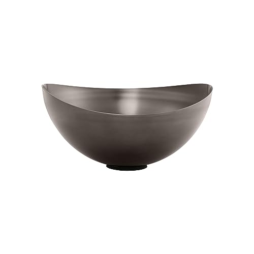 Blomus Schale -ONDEA- Schüssel aus Edelstahl Bowl Farbe Burned Metal (M) von Blomus