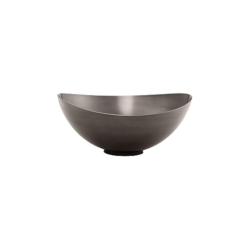 Blomus Schale -ONDEA- Schüssel aus Edelstahl Bowl Farbe Burned Metal (S) von Blomus