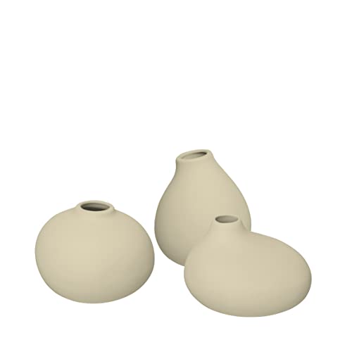 Blomus Set 3 Vasen -Nona- Vanilla, 66515 von Blomus