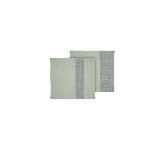 Blomus Spültücher 2er Set -GANO- Spültuch aus 100% Baumwolle 25x25cm (Desert Sage) von Blomus