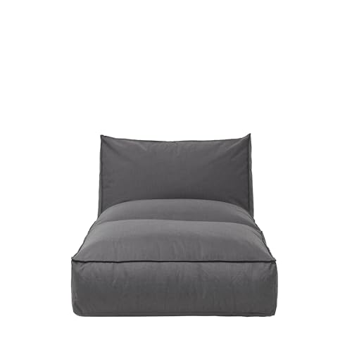 Blomus Outdoor-Bett -Stay- S | Relaxliege für Balkon, Garten | Wasserabweisend | 80 x 190 cm | Coal von Blomus