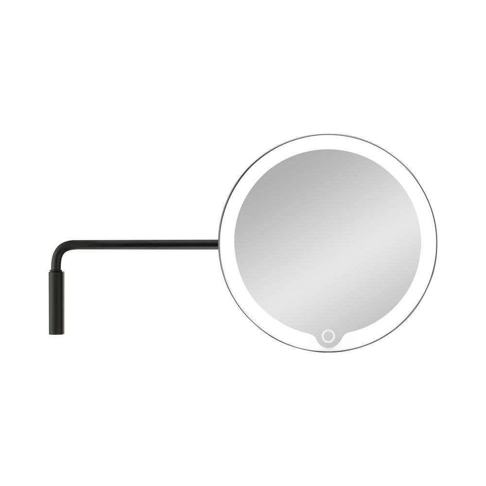 Blomus - Modo Wall-mounted LED Vanity Mirror Black von Blomus