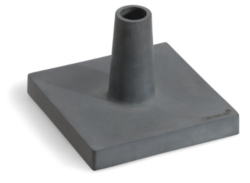 blomus -BASO- Fackelständer aus Polystone, passend für blomus-Artikel 65021 / 65252, variabel einsetzbar für unterschiedlich dicke Holzstäbe, Gartenfackel (H / B / T: 18,5 x 26 x 26 cm, Grau, 65046) blomus -BASO- Fackelständer aus Polystone, passend für blomus-Artikel 65021 / 65252, variabel einsetzbar für unterschiedlich dicke Holzstäbe, Gartenfackel (H / B / T: 18,5 x 26 x 26 cm, Grau, 65046) von Blomus