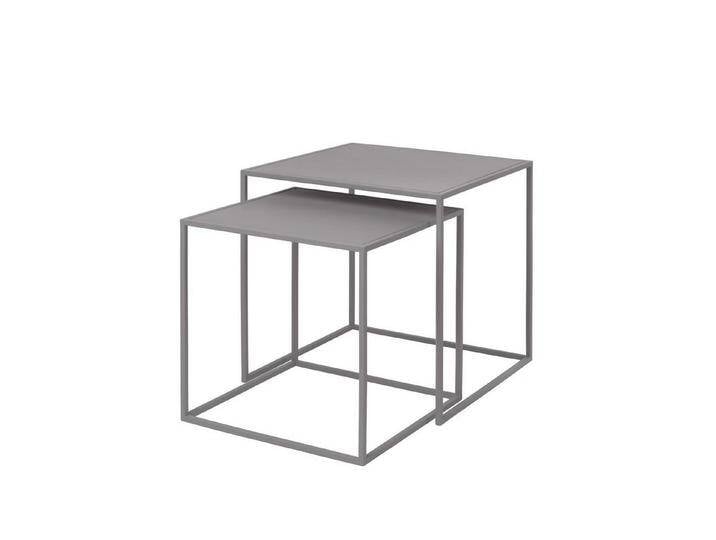 blomus Beistelltisch Blomus Beistelltisch -FERA- 40 x 40 cm 2er Set, grau, Mourning Dove blomus Beistelltisch Blomus Beistelltisch -FERA- 40 x 40 cm 2er Set, grau, Mourning Dove von Blomus