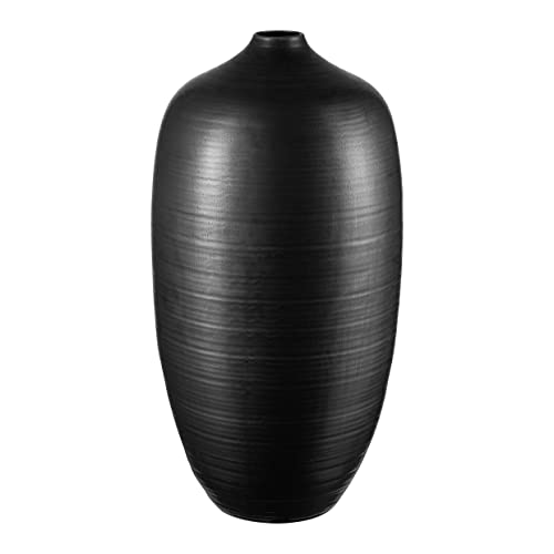 blomus Bodenvase -CEOLA- Vase aus Keramik Schwarz 31,5 x 63 cm (66928) von Blomus
