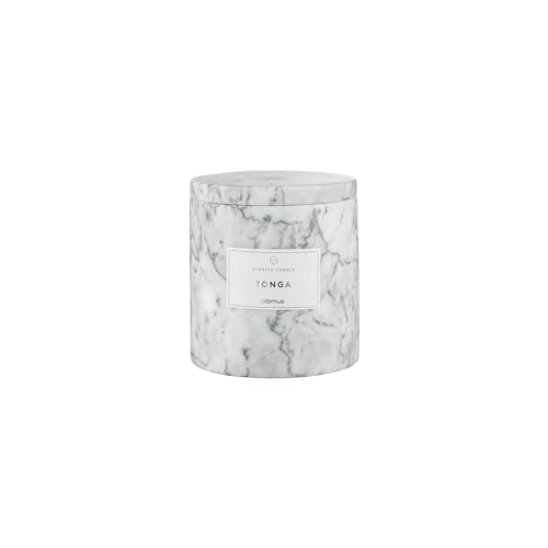 blomus Duftkerze FRABLI | Kerzengefäß aus Marmor | Farbe Sharkskin | Duft Tonga | Größe L | 10Ø x 11H cm | Kerze aus Sojawachs mit Geschenkverpackung blomus Duftkerze FRABLI | Kerzengefäß aus Marmor | Farbe Sharkskin | Duft Tonga | Größe L | 10Ø x 11H cm | Kerze aus Sojawachs mit Geschenkverpackung von Blomus