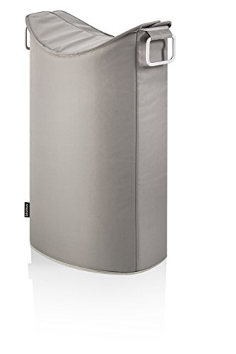 blomus Wäschesammler -FRISCO- Wäschekorb 65 Liter Taupe von Blomus