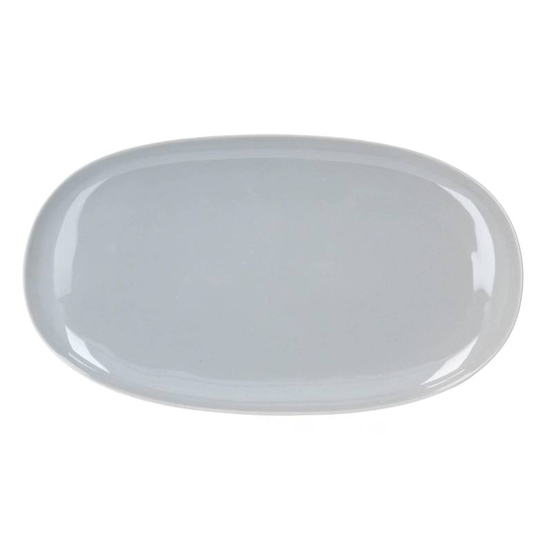 blomus RO Servierplatte 24x35 cm Porzellan mourning dove von Blomus GmbH