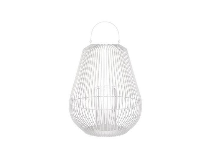 blomus Raumteiler Blomus 66228 Laterne NIDEA Windlicht weiss 53 cm von Blomus