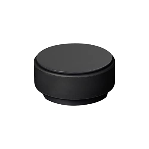 blomus Türstopper -STOP- 1 kg Edelstahl 9 x 4,5 cm mit Gummiring (Anthracite) von Blomus