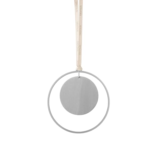blomus Weihnachtsschmuck 4er Set KITAI | Kugeln in Silber | Ø 8 cm | Weihnachtsbaum Deko aus Eisen | Christbaumschmuck mit 2 verschiedenen Satinbändern inkl. Geschenkbox blomus Weihnachtsschmuck 4er Set KITAI | Kugeln in Silber | Ø 8 cm | Weihnachtsbaum Deko aus Eisen | Christbaumschmuck mit 2 verschiedenen Satinbändern inkl. Geschenkbox von Blomus