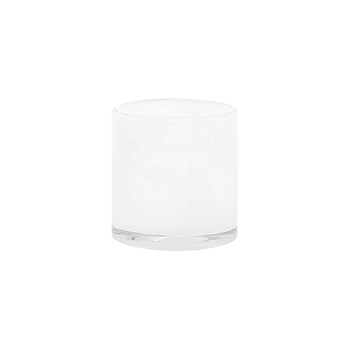 blomus Windlicht -SAGA- Kerzenhalter aus Glas (S, White) von Blomus