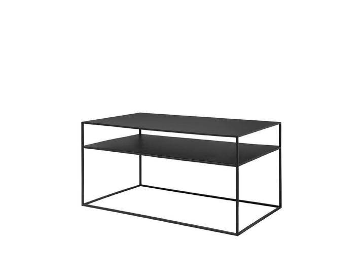 blomus Wohnzimmertisch Blomus Wohnzimmertisch -FERA- Black 90 x 50 cm, schwarz von Blomus