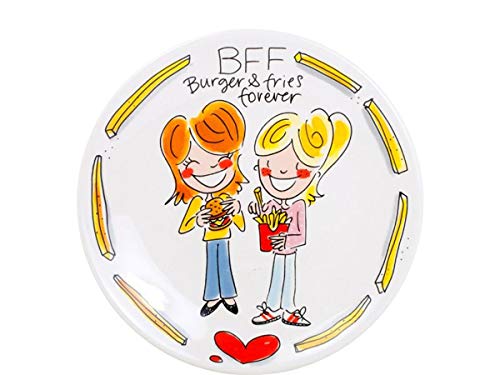 Blond Amsterdam - Snack - Frühstücksteller ø22cm BFF von Blond Amsterdam