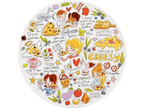 Blond Amsterdam XL Pizza-Teller Ø31cm Don’t Be Cheesy – Holland Design – Servierplatte – Geschenkidee – Pizzateller Blond Amsterdam XL Pizza-Teller Ø31cm Don’t Be Cheesy – Holland Design – Servierplatte – Geschenkidee – Pizzateller von Blond Amsterdam