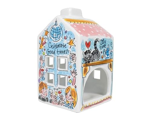 Teelichthalter Home Sweet Home – Keramikhaus mit Fensterlicht – Dekoration mit Blond Illustrationen Teelichthalter Home Sweet Home – Keramikhaus mit Fensterlicht – Dekoration mit Blond Illustrationen von Blond Amsterdam