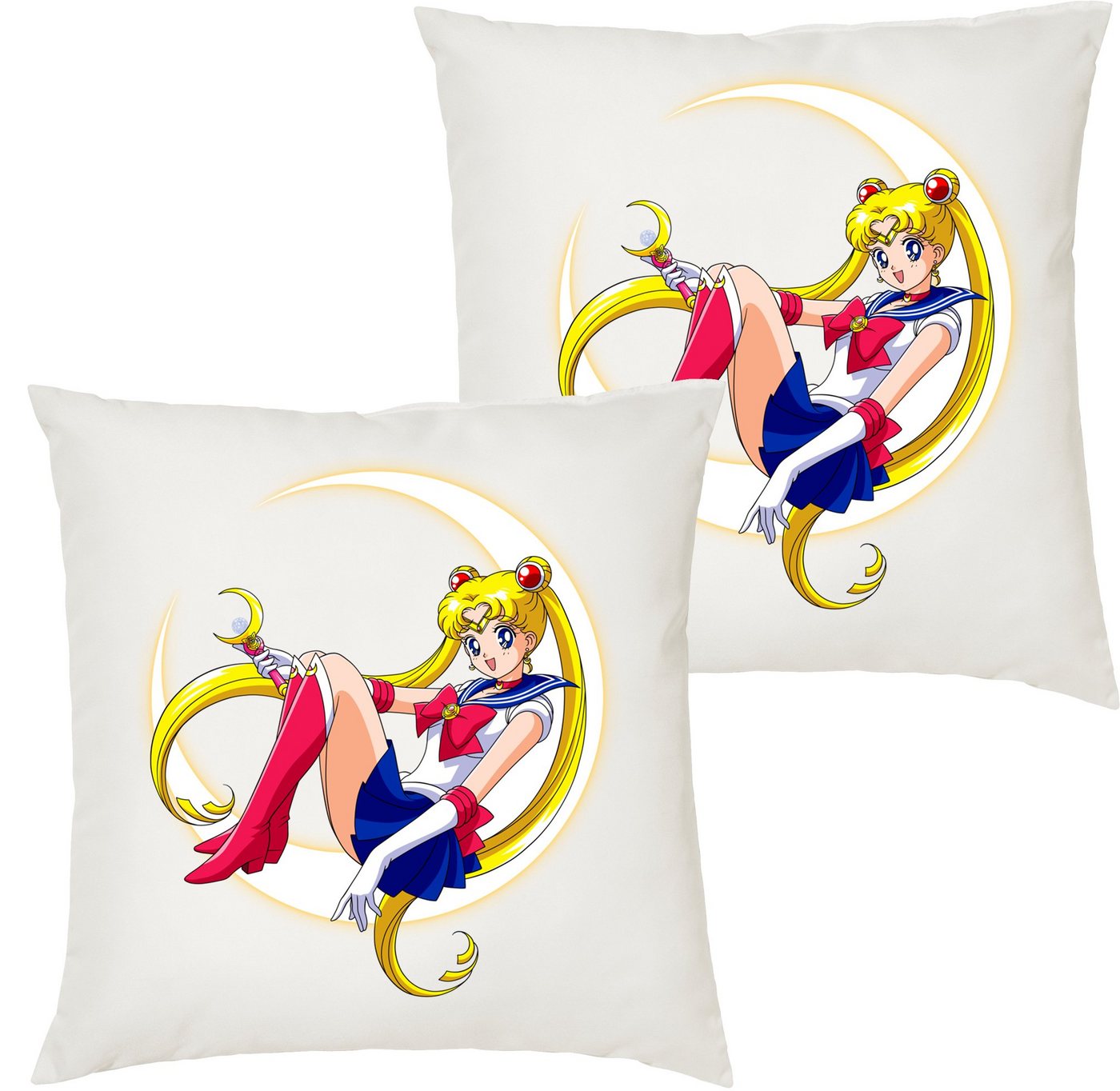 Blondie & Brownie Dekokissen Fun Comic Sailor Moon Anime Manga von Blondie & Brownie