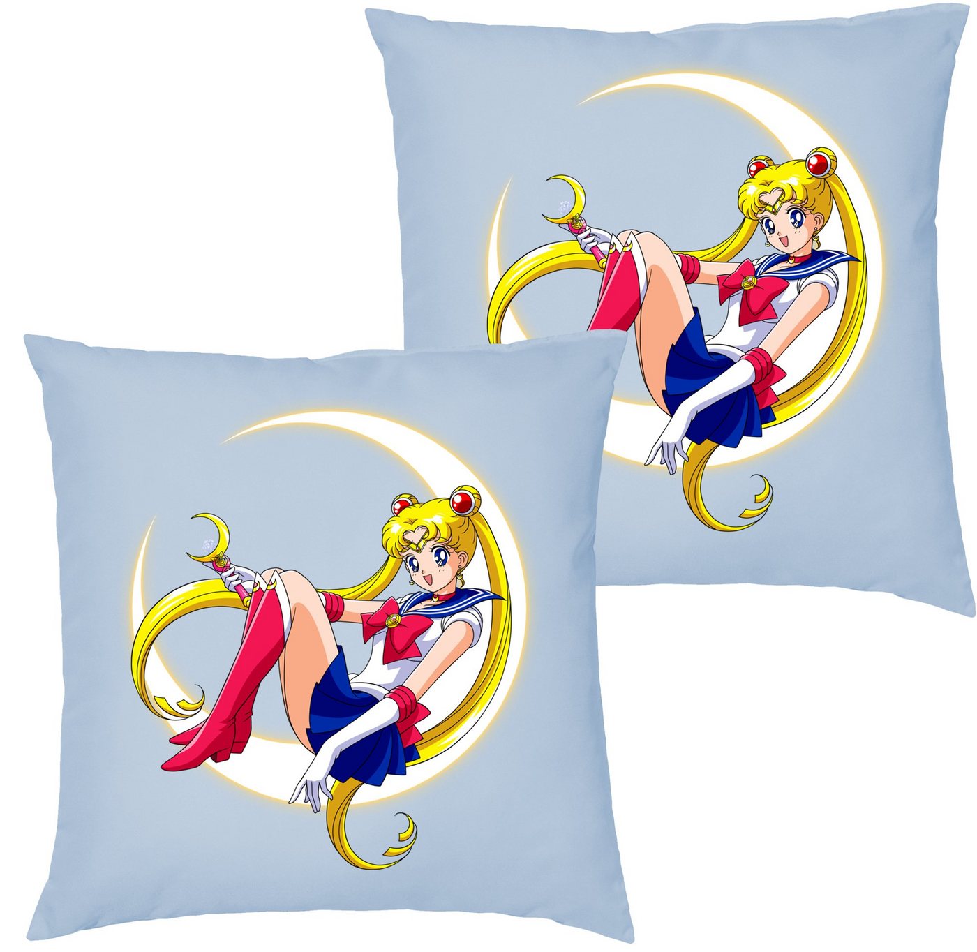 Blondie & Brownie Dekokissen Fun Comic Sailor Moon Anime Manga von Blondie & Brownie