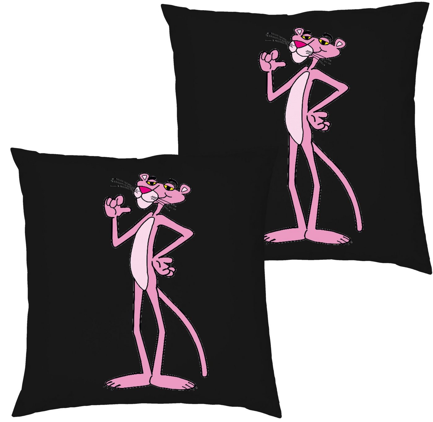 Blondie & Brownie Dekokissen Pink Panther Paulchen Komissar mit Füllung von Blondie & Brownie