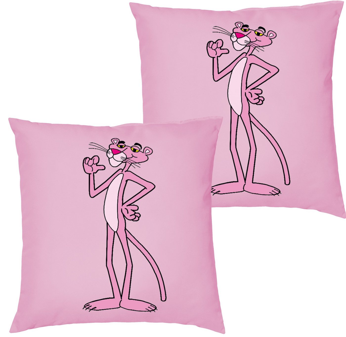 Blondie & Brownie Dekokissen Pink Panther Paulchen Komissar mit Füllung von Blondie & Brownie